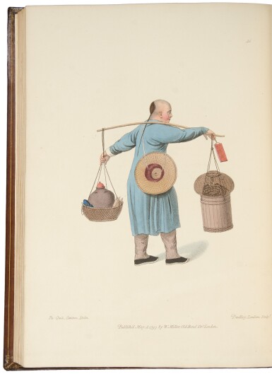 View full screen - View 1 of Lot 95. Mason, George Henry. A fine copy of Mason's famous illustrated survey of the costume of China.