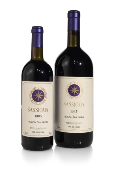 View full screen - View 1 of Lot 254. Sassicaia 1998 (1 DM).