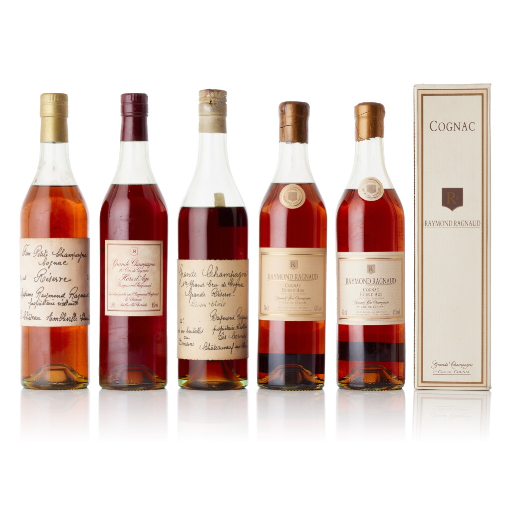 View full screen - View 1 of Lot 6820. Raymond Ragnaud Cognac Mixed Lot (5 BT70).