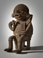 Colima Figure of a Warrior, El Chanal, Late Postclassic, circa AD 1250 - 1521