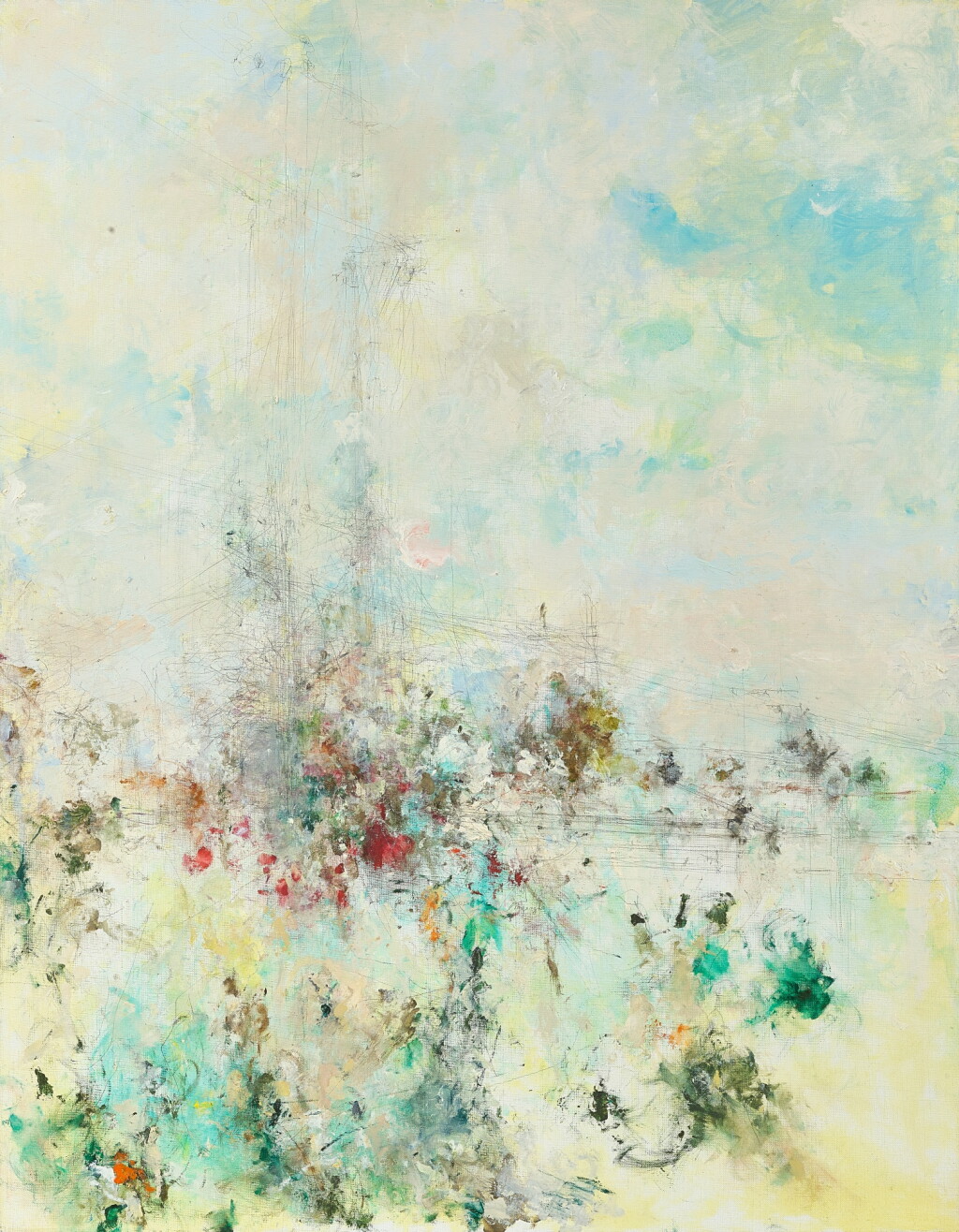 View full screen - View 1 of Lot 742. Myonghi Kang 姜明姬 | La Pente aux camelia 山茶花節.