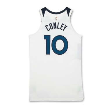 View full screen - View 1 of Lot 50. Mike Conley ‘Christmas Day’ Minnesota Timberwolves 2024-2025 Game Worn Association Edition Jersey .