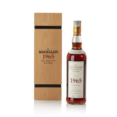 View full screen - View 1 of Lot 27. The Macallan Fine & Rare 36 Year Old 56.3 abv 1965 .