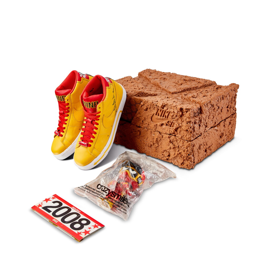 View full screen - View 1 of Lot 8608. Nike SB Blazer Premium Michael Lau 'Beijing BMX' Sample | Size 9.
