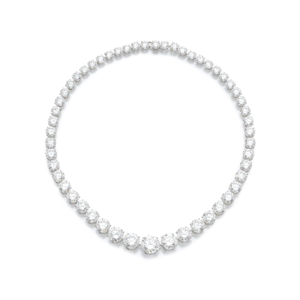 全螢幕檢視 - 查看538Diamond rivière necklace的1