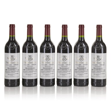 View full screen - View 1 of Lot 402. Vega Sicilia 'Unico' 1998 (12 BT).