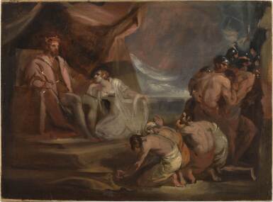 View full screen - View 1 of Lot 679. Esther and Ahasuerus.