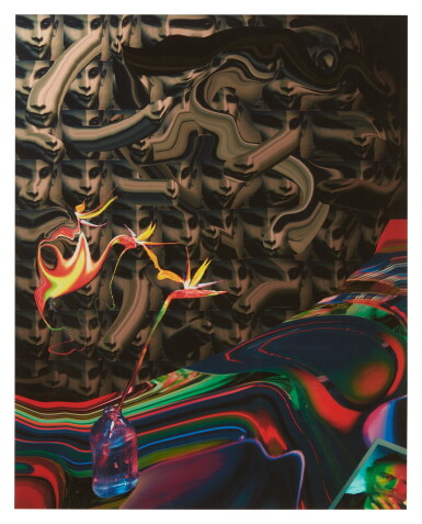 View full screen - View 1 of Lot 248. LUCAS SAMARAS | HEADS MIX TABLE 32.