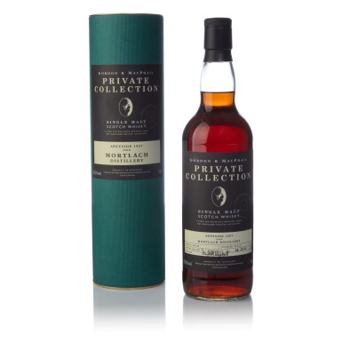 View full screen - View 1 of Lot 237. Mortlach Gordon & MacPhail Private Collection 43.5 abv 1957 (1 BT 70cl).