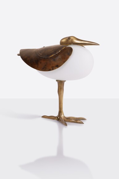 View full screen - View 1 of Lot 426. "Échassier" Table Lamp, Moyen Modèle.