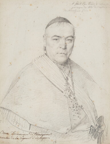 View full screen - View 1 of Lot 769. The Archbishop of Aragon, possibly Juan de la Cruz Ignacio Moreno y Maisonnave (1817-1884).