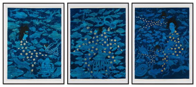 View full screen - View 1 of Lot 239. Blue water blues.