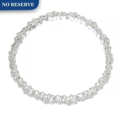 View full screen - View 1 of Lot 49. GRAFF | DIAMOND NECKLACE.