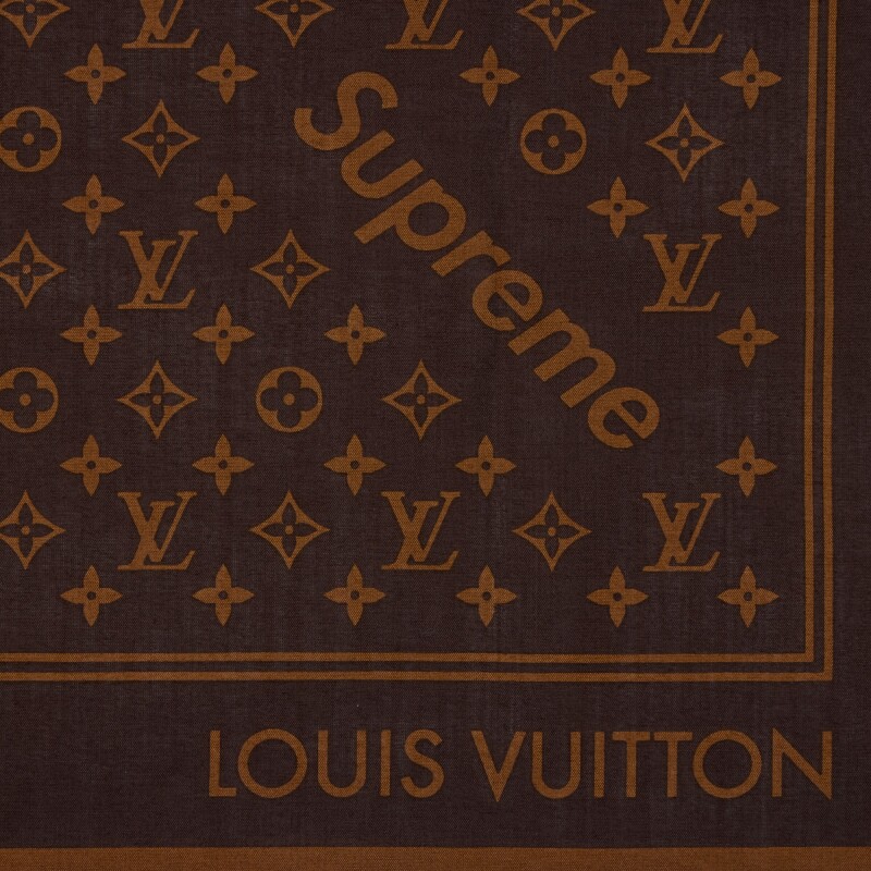 Supreme Bandana Supreme X Louis Vuitton Scarf Price Louis Vuitton