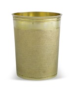 A German Silver-Gilt Beaker, Jacob Santra, Strasbourg, Circa 1660-65