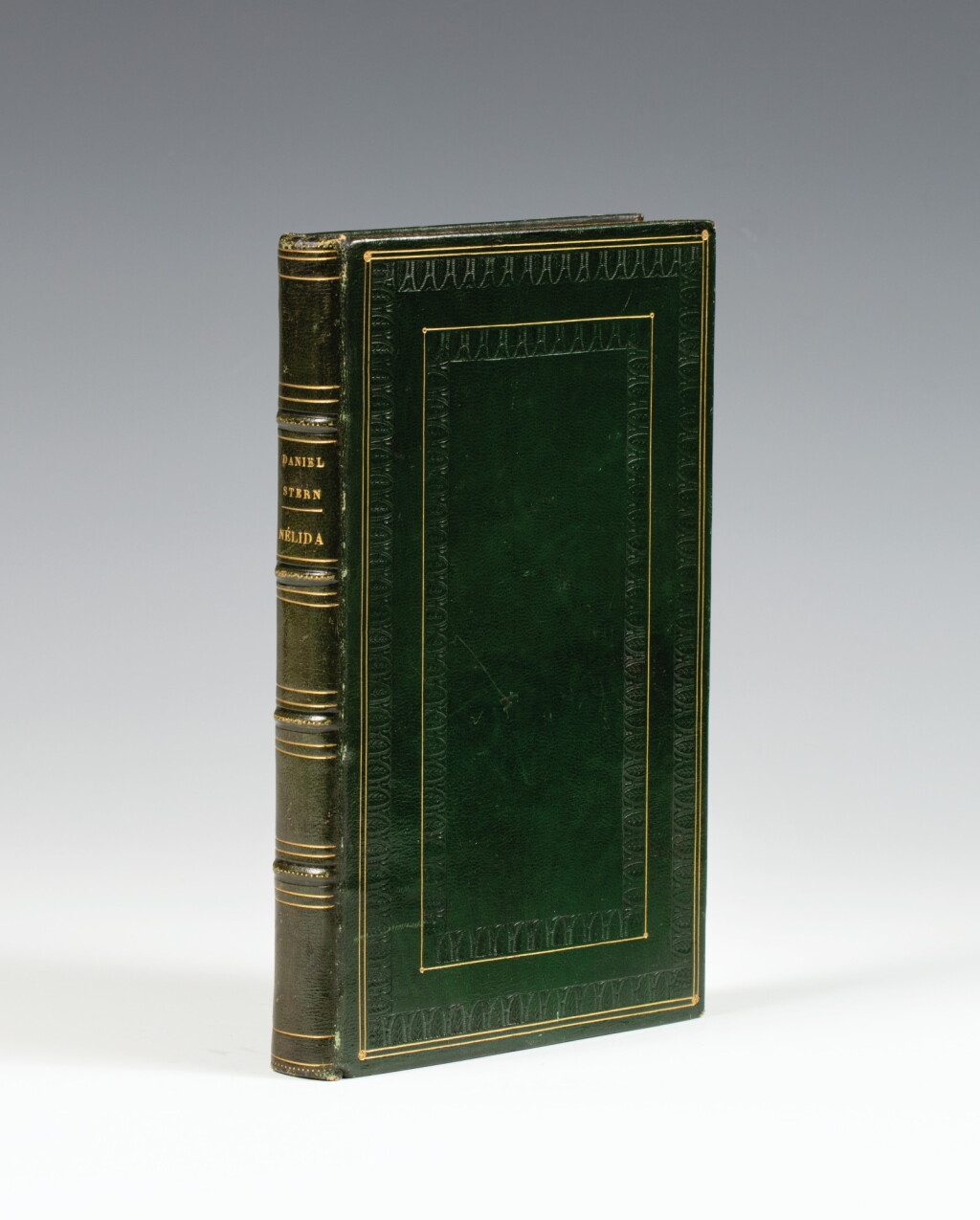 View full screen - View 1 of Lot 193. STERN (pseudo de Marie d'AGOULT). Nélida. 1846. Basane verte ornée de l'époque. Édition originale..
