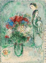 Bouquet et famille