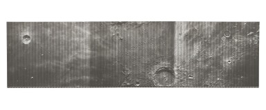 View full screen - View 1 of Lot 204. LUNAR ORBITER IV | CRATER COPERNICUS AND TIMOCHARIS IN THE MARE IMBRIUM, TAKEN BETWEEN 11-26 MAY, 1967. .