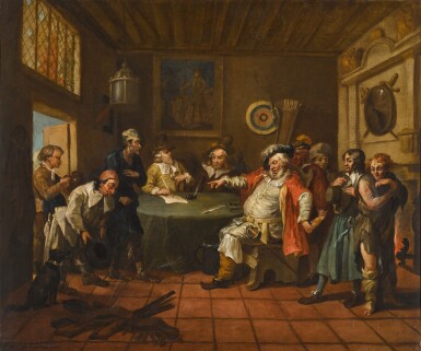 View full screen - View 1 of Lot 21. Falstaff examining his recruits.
