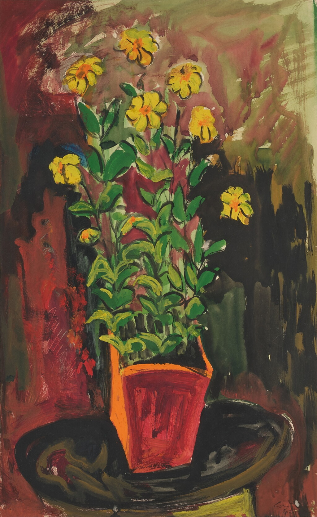 View full screen - View 1 of Lot 8. Untitled (Flowers).