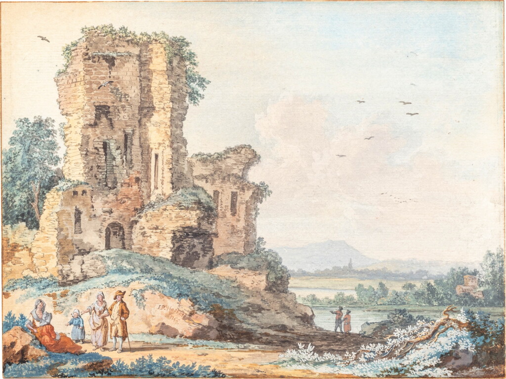 View full screen - View 1 of Lot 250. A Pair of views of The Château Gaillard.