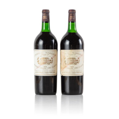 View full screen - View 1 of Lot 432. Château Margaux 1970 (2 MAG).