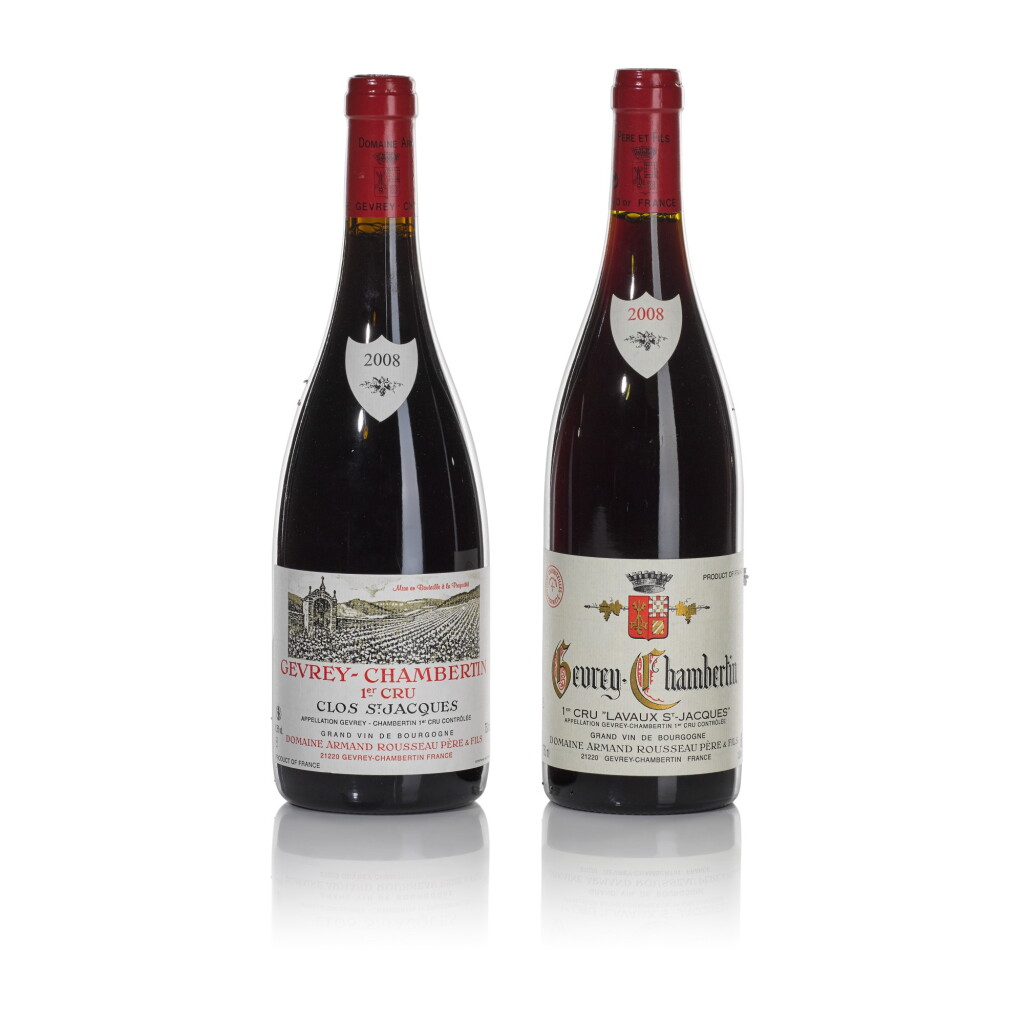 View full screen - View 1 of Lot 255. Gevrey Chambertin, Clos St. Jacques 2008 Domaine Armand Rousseau (1 BT) Gevrey Chambertin, Lavaux St. Jacques 2008 Domaine Armand Rousseau (1 BT).