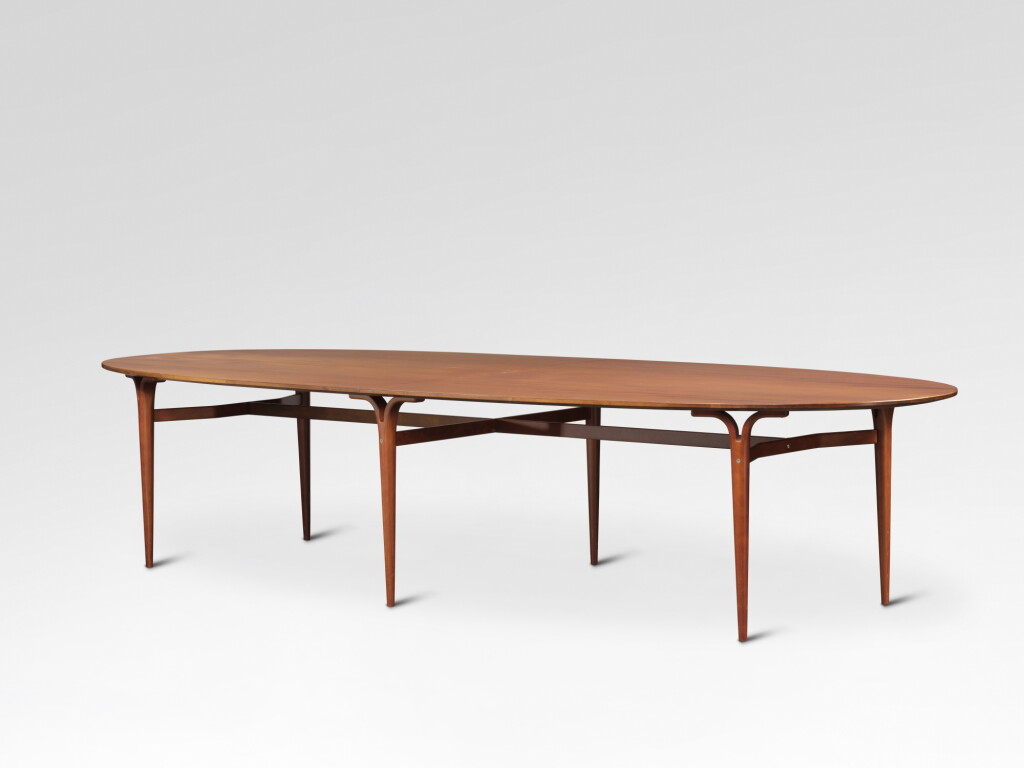 View full screen - View 1 of Lot 102. Superellipse dining table.