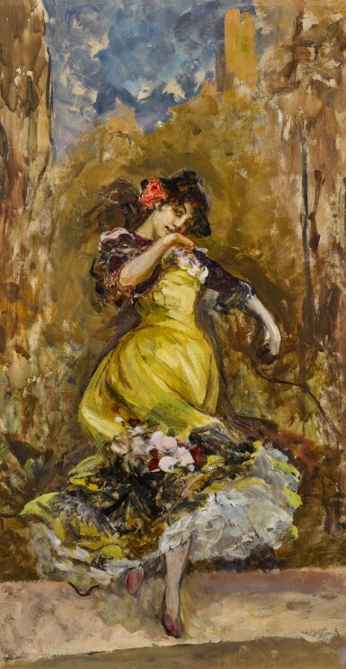 View full screen - View 1 of Lot 145. Flamenco Dancer.