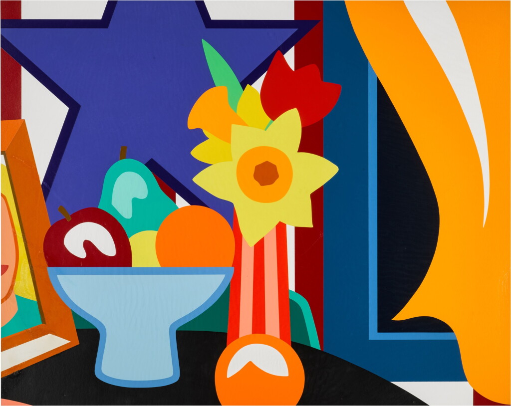 View full screen - View 1 of Lot 21. Still-Life with Blowing Curtain (Yellow).