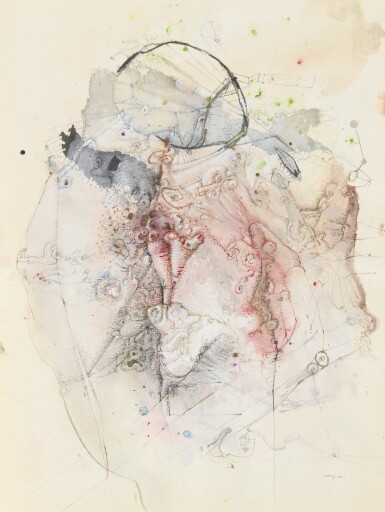 View full screen - View 1 of Lot 217. Christian d'Orgeix | Sans Titre.
