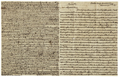 View full screen - View 1 of Lot 2154. Taylor, Zachary. Autograph letter signed to Roger Jones, Baton Rouge, LA, 10 February 1841.