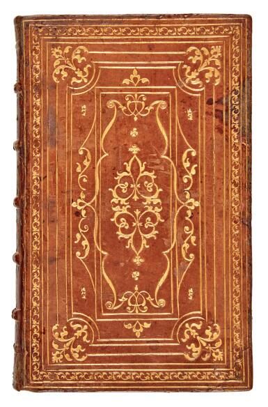 View full screen - View 1 of Lot 159. Guerric d'Igny, Sermons, Paris, 1540, Parisian tan calf gilt by Jean Picard.