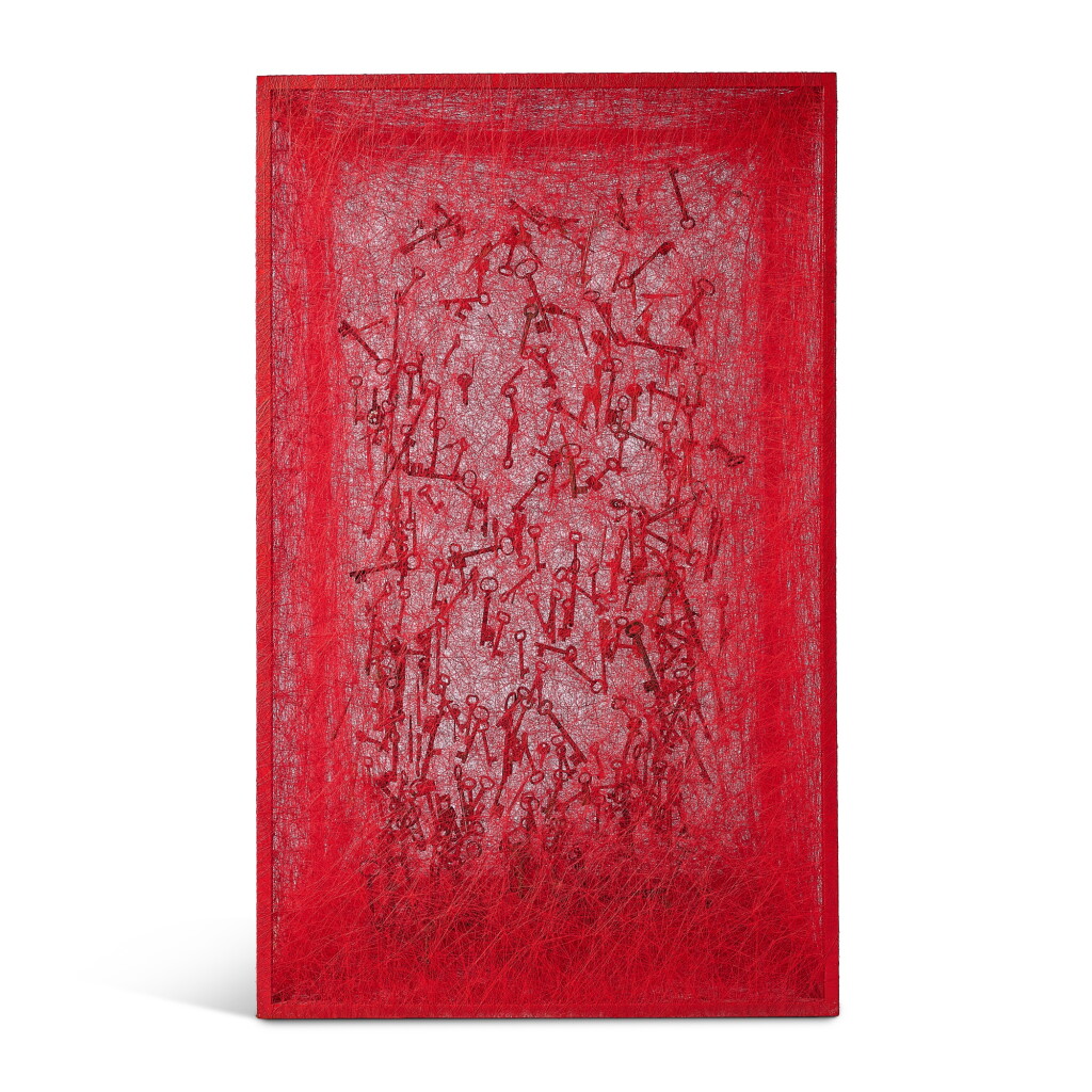 View full screen - View 1 of Lot 1224. Chiharu Shiota 鹽田千春 | State of Being (Keys) 生存的狀態(鑰匙).