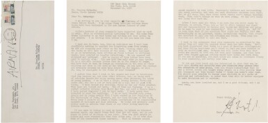 View full screen - View 1 of Lot 115. Vonnegut, Kurt | Vonnegut's stirring response to the censorship and burning of Slaughterhouse Five .