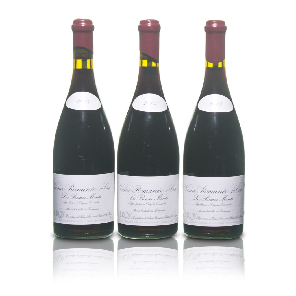 View full screen - View 1 of Lot 104. Vosne Romanée, Les Beaux Monts 2015 Domaine Leroy (3 BT).