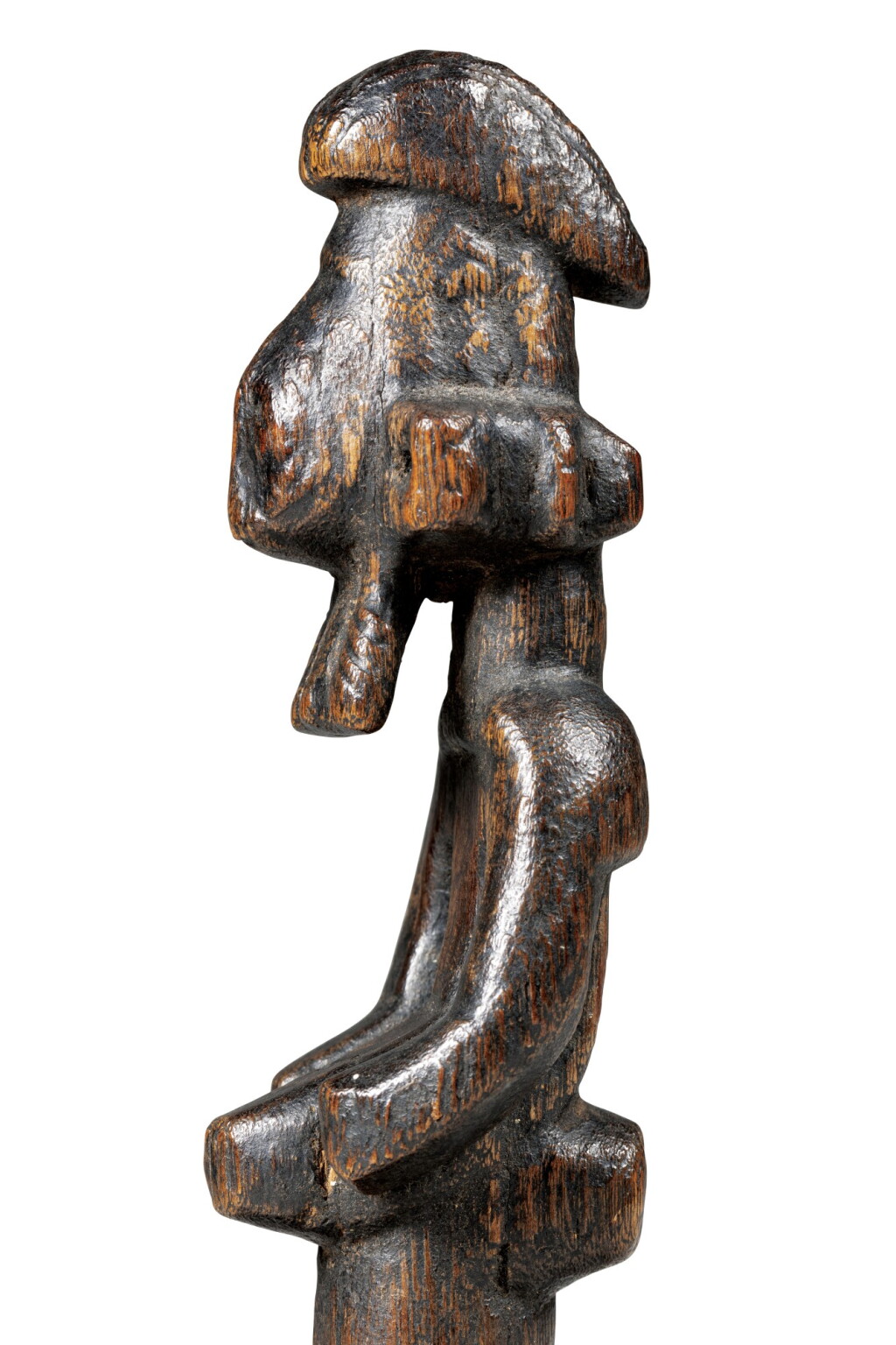 View full screen - View 1 of Lot 115. Statuette, Jukun, Nigeria | Jukun figure, Nigeria.