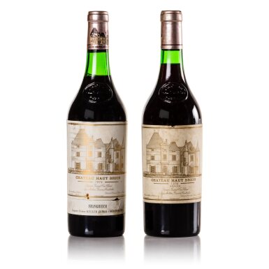 View full screen - View 1 of Lot 283. Château Haut Brion 1974/1976 (2 BT).