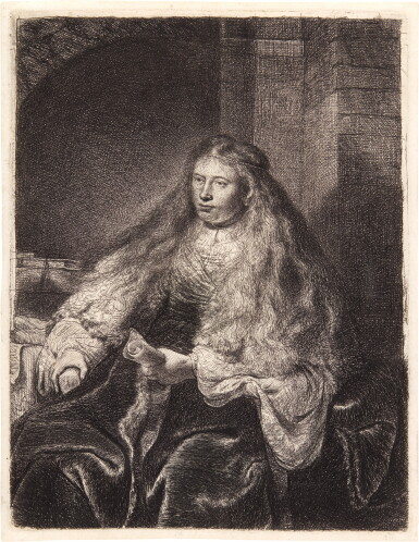 View full screen - View 1 of Lot 57. The Great Jewish Bride (B., Holl. 340; New Holl. 154; H. 127).