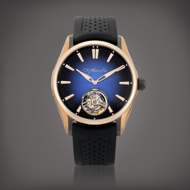 View full screen - View 1 of Lot 723. Pioneer Tourbillon, Reference 3804-0900 | A limited edition pink gold and DLC-coated titanium tourbillon wristwatch, Circa 2022 | Pioneer Tourbillon 型號3804-0900 | 限量版粉紅金及 DLC 塗層處理鈦金屬陀飛輪腕錶,約2022年製.