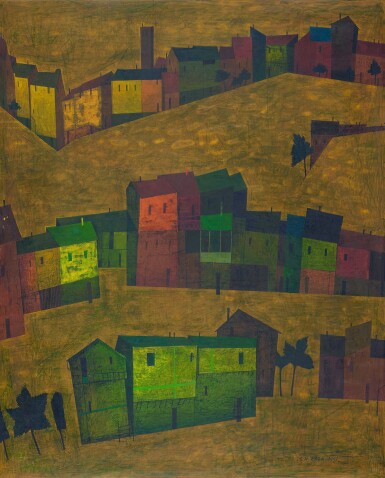 View full screen - View 1 of Lot 9. Untitled (La Ville).