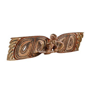 View full screen - View 1 of Lot 17. Frise, Malagan, Nouvelle-Irlande, Archipelle Bismarck | Malagan Frieze, New Ireland, Bismarck Archipelago.