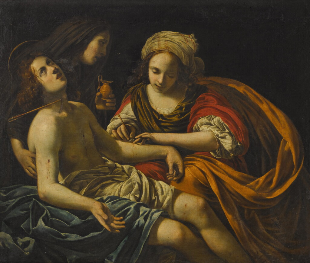 View full screen - View 1 of Lot 179. Saint Sebastian and the Pious Women.