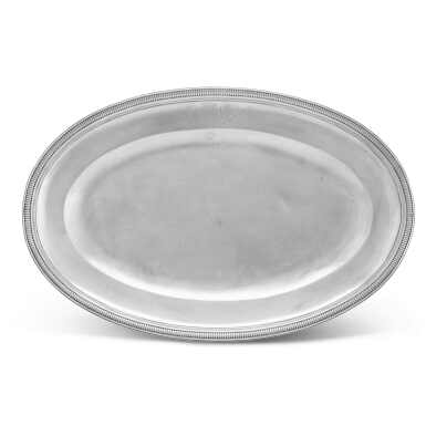 View full screen - View 1 of Lot 41. A French silver serving dish from the Marquês de Angeja service, Henri Auguste, Paris, 1787, Paris, circa 1787,.