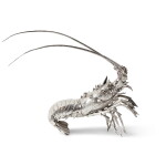 A Massive Italian Silver Lobster, Mario Buccellati, Florence, Late 20th Century
