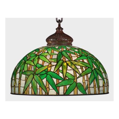 View full screen - View 1 of Lot 27. "Bamboo" Chandelier.