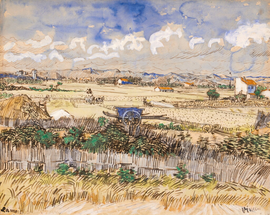 View full screen - View 1 of Lot 28. La Moisson en Provence.