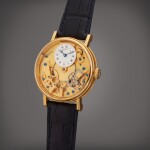 Reference 7037 La Tradition | A yellow gold semi-skeletonized automatic wristwatch with power reserve indication, Circa 2007 | 寶璣 型號 7037 La Tradition 黃金半鏤空自動上鏈腕錶備動力儲存顯示,製作年份約 2007