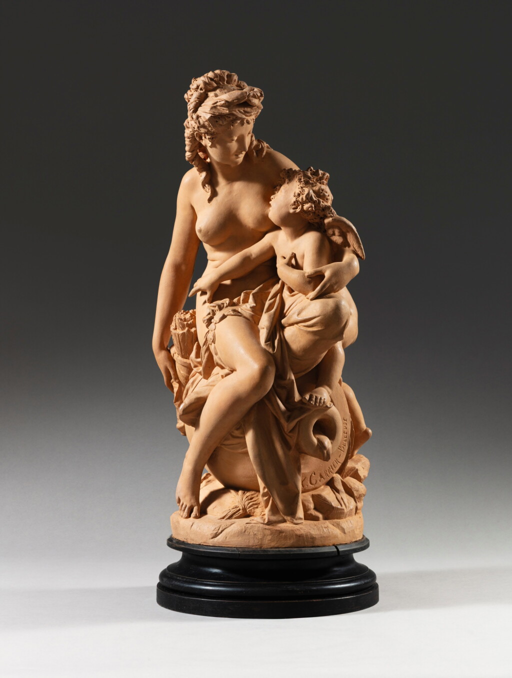View full screen - View 1 of Lot 568. L'Amour désarmé (Cupid disarmed).