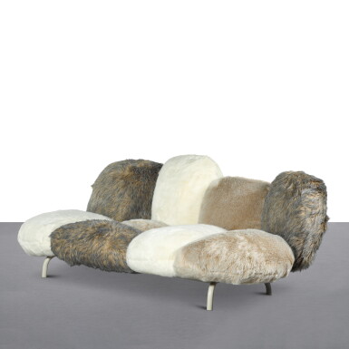 View full screen - View 1 of Lot 74. Cipria sofa.